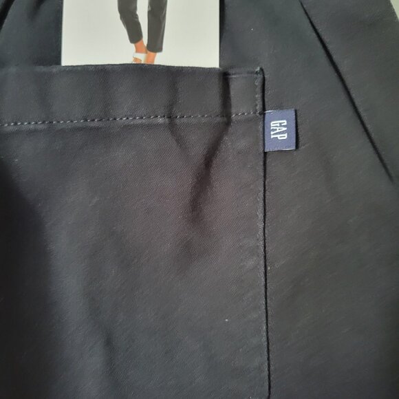 GAP Black Pants Women's 6 Classic Twill Casual Rolled Ankle NWT - Picture 9 of 9